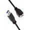 LogiLink CU0027 Cable USB 3.0 A Male/Micro B Male 2 m Noir