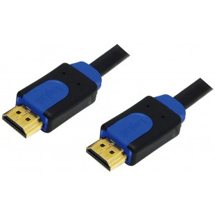 LogiLink CHB1102 Cable HDMI V1.4 avec Ethernet 19-pin Male/Male 2 m + Colour box avec Logo Noir