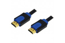 LogiLink CHB1102 Cable HDMI V1.4 avec Ethernet 19-pin Male/Male 2 m + Colour box avec Logo Noir