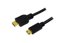 LogiLink CH0023 Cable HDMI V1.4 avec Ethernet 19-pin A Male/C Male 2 m Noir