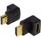 LogiLink AH0007 Adaptateur HDMI 19-pin Male/Femelle Noir