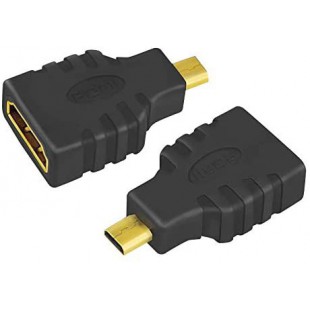LogiLink AH0010 Adaptateur HDMI 19-pin A Femelle/D Male Noir