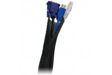 LogiLink FlexWrap Pochette de cable 1,8 m Noir