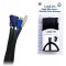 LogiLink FlexWrap Pochette de cable 1,8 m Noir