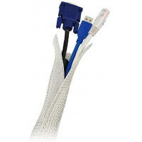 LogiLink FlexWrap Pochette de cable 1,8 m Gris