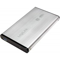 LogiLink UA0106A Boite USB 3.0 pour Disque Dur 2,5" SATA Argent