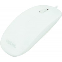 LogiLink ID0062 Souris optique slim USB 1000 dpi Blanc