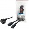 LogiLink CP101 Cable d'alimentation Schuko-C13 1,50 m Noir