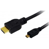LogiLink CH0032 Cable HDMI V1.4 avec Ethernet 19-pin A Male/D Male 2 m Noir