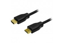 LogiLink CH0037 Cable HDMI V1.4 avec Ethernet 19-pin Male/Male 2 m Noir