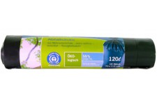 Sacs poubelle Secolan 120 l - âœ“ Resistants âœ“ 100% recyclables - 1 rouleau/10 pieces