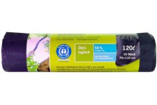 Secolan Lot de 10 sacs poubelle de jardin 120 l - âœ“ Ultra resistants âœ“ 100 % recyclables