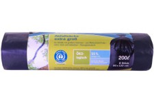 Secolan Lot de 8 sacs poubelle de jardin 200 l - Extra large âœ“ Extra resistant âœ“ 100 % recyclable - 1 rouleau