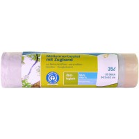 - 1 x 20 mulleimerbeutel avec zugband 35 l blanc