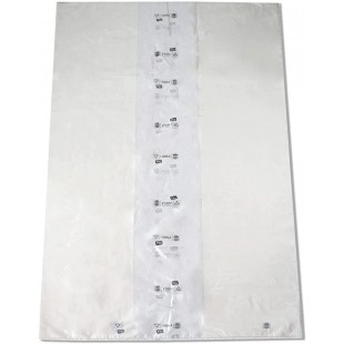 2049634 Poubelle Triline Eco : 2500 l, Transparent, Large - âœ“ indechirable âœ“ Extra Long âœ“ 100% Recyclable, 25 Sacs, reiBfe