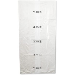 Triline Eco Lot de 50 sacs poubelle 1000 l Transparent - Resistant a  la dechirure âœ“ 100 % recyclable