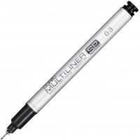 COPIC MLSP-03 Multiliner SP 0,3 mm, Aluminium, Gris