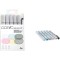 COPIC Lot de 6 marqueurs « Blending Basic » - Contenu de la livraison : 6 pieces.