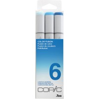 Copic Lot de 3 croquis Couleur Fusion 6