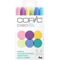 Copic Lot de marqueurs multicolores, taille unique