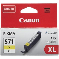 CLI-571XL Cartouche Y Jaune XL (Emballage carton)