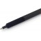 Stylo bille 600, pointe moyenne, encre noire, tige noire, rechargeable, Noir