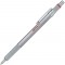 600 Stylo Bille, Pointe Moyenne, Encre Noir, Corps Argente, Rechargeable