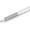 600 Stylo Bille, Pointe Moyenne, Encre Noir, Corps Argente, Rechargeable