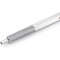 600 Stylo Bille, Pointe Moyenne, Encre Noir, Corps Argente, Rechargeable