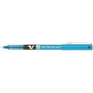 PILOT Stylos roller Hi-Tecpoint V5 Encre liquide Pte Fine Turquoise