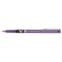 PILOT Stylos roller Hi-Tecpoint V5 Encre liquide Pte Fine Violet