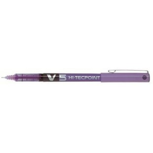 PILOT Stylos roller Hi-Tecpoint V5 Encre liquide Pte Fine Violet