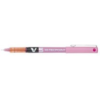 PILOT Stylos roller Hi-Tecpoint V5 Encre liquide Pte Fine Rose