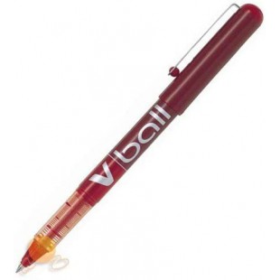 Pilot Vball 7 Stylo roller a encre liquide Pointe 0,7 mm - Rouge