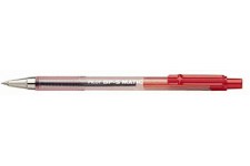 PILOT 11921 Stylo-bille BP-5 Matic Fine ecriture 0,3 mm encre Classique 800m Retractable Corps Translucide Rechargea