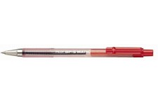 PILOT 11921 Stylo-bille BP-5 Matic Fine ecriture 0,3 mm encre Classique 800m Retractable Corps Translucide Rechargea