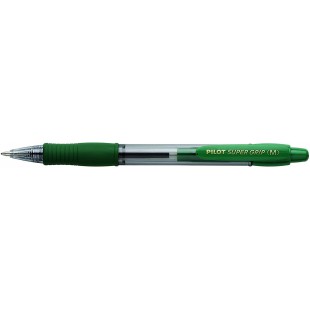 Pilot 2030004 Stylo bille Vert, Transparent