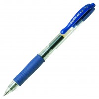 PILOT G2 0.5 GRIP BLEU 