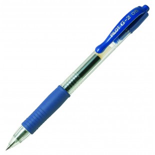 PILOT G2 0.5 GRIP BLEU 
