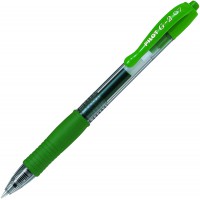 PILOT 13310 Stylo-bille G2 7 ecriture moyenne 0,4 mm encre gel retractable corps translucide grip Caoutchouc