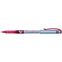 Pilot cf12p. Ta fibre V Fineliner rosso1.2