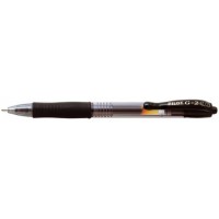 PILOT - Ecriture - Stylo bille encre gel Pilot mine 1,0 mm G-2 Retractable Large Noir