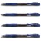 PILOT Stylo Roller encre Gel G2 10 Pointe Large 1 mm Bleu