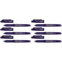 PILOT Lot de 6 Stylos roller FriXion Ball 0,7 Bleu
