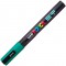 Uni-Ball marqueur peinture PC-3M, vert emeraude