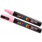 Marqueur de peinture pour affiche Bullet Tip 1, 8-2, 5 mm Posca - Rose Ple