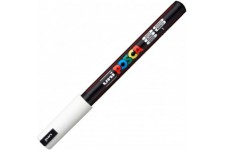 Uni-Ball Posca Marqueur Pointe ogive Ultra fine - Blanc