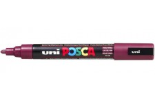UNI-BALL Marqueur Pte conique moyenne POSCA PC5M 1,8-2,5mm Lie de Vin