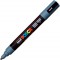 Posca 9002119 Marqueur de peinture pour Affiches 1, 8-2, 5 mm avec Pointe Bombee - Gris Ardoise