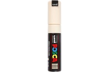Uni-Ball Posca - 1 marqueur pointe large biseautee Uni-Ball Posca - Beige